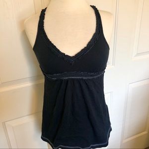 Abercrombie Navy Blue Tank Top